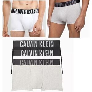 Men's Calvin Klein Intense Power Microfiber 3 Low Rise Trunk  NB2596 901 XL